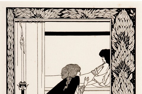 Aubrey Beardsley (1872-1898), How La Beale Isoud Nursed Sir 