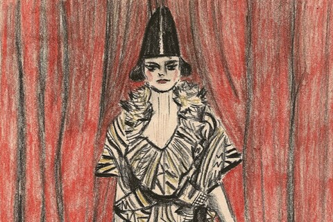 Givenchy S/S 10 Illustrations by Zoe Taylor