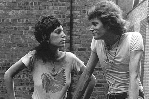 Robert Mapplethorpe and Patti Smith