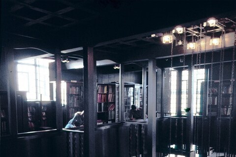 Library Scan from colour slide taken in 1976