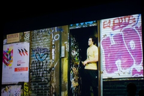 Still from Sam Taylor Wood&#39;s film for REM&#39;s Uberlin from the