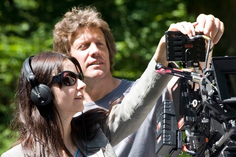 Gillian Wearing on Set