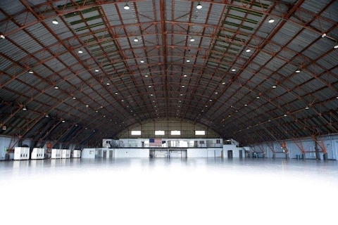 Hangar 8 at Santa Monica airport, Los Angeles
