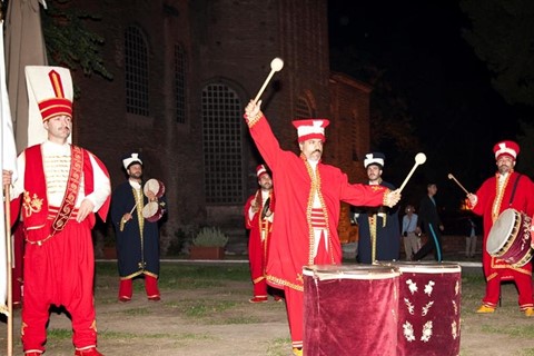 Ottoman band at the AnOther Magazine Dinner