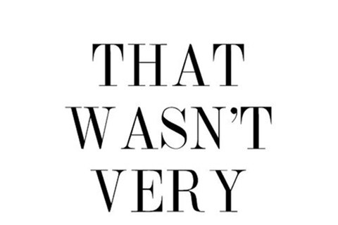 That Wasn&#39;t Very Versace of You poster