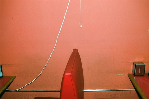 Lorena Lohr, Untitled (Red Leather Booth), 2013. C