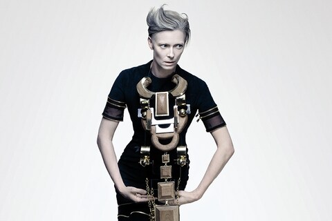 Tilda Swinton in Mary Katrantzou