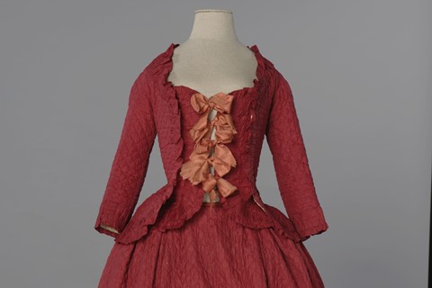 Caraco et jupe, 1780 - 1785.