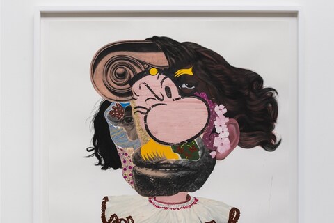 Nathaniel Mary Quinn, Clown, 2014