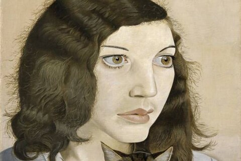 Lucian Freud, Girl with a Kitten, 1947
