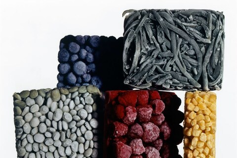 Frozen Food (with String Beans), Irving Penn, 1977