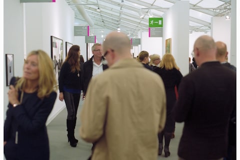 People at Frieze 2014