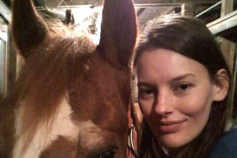 Amanda Murphy with Jesabel