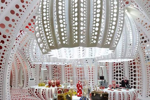 Louis Vuitton Kusama Concept Store at the Wonder Rooms at Se
