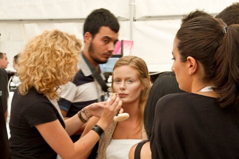 IFW Odakule tent backstage