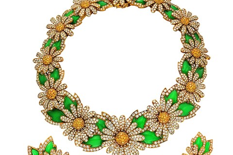 Collier Reine-marguerites Paris, New York, 1990-1992