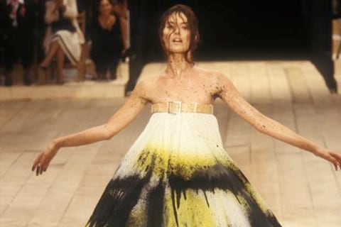 McQueen RTW S/S99 from the exhibition Histoire id&#233;ale de la 