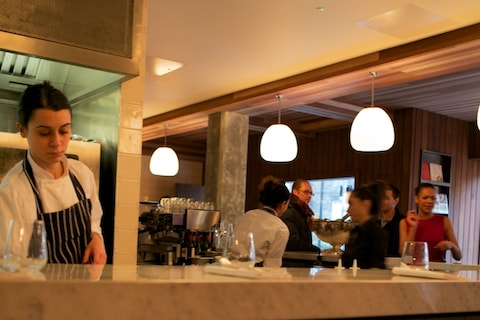 The Pizarro open kitchen