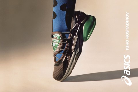 ASICS x Kiko Kostadinov Gel Aurania trainers campaign