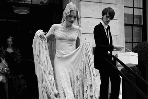 Gareth Pugh and Katie Shillingford, August 2011