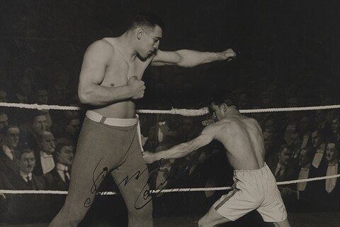 Unknown Photographer, Boxing (Primo Carnera), date unknown