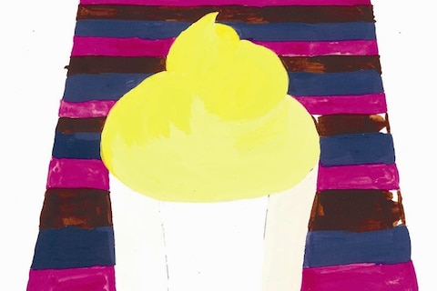 Pamela Fraser, Magenta Stripe Zabaione, 2009