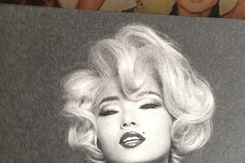 Xiao Wen in Karl Lagerfeld&#39;s Little Black Jacket Book