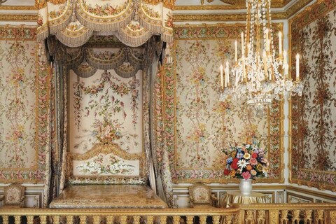 Marie Antoinette&#39;s bedroom, Versailles, from Marie Antoinett
