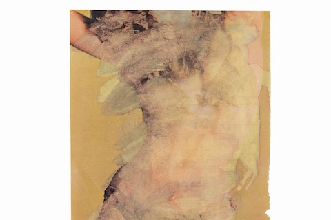 Marlene Dumas, Scope Magazine Pin-up, 1973