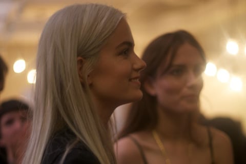 Say Lou Lou at the Maiyet launch party