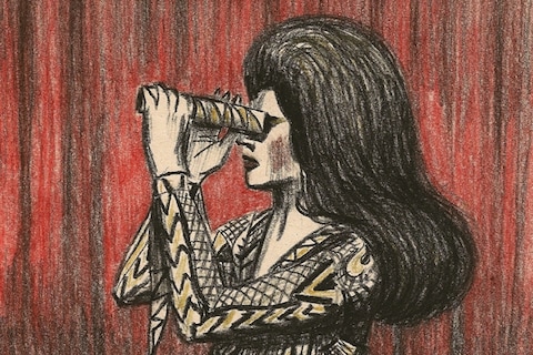 Givenchy S/S 10 Illustrations by Zoe Taylor