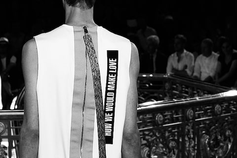 Raf Simons spring/summer 2011