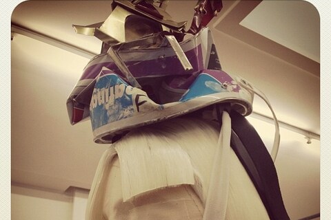 Headpieces by Graham Hudson for Comme des Gar&#231;ons, Paris S/S