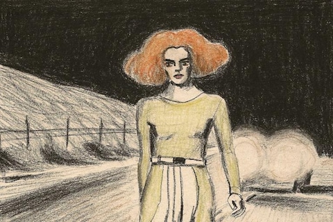 Celine S/S10 Illustration by Zoe Taylor