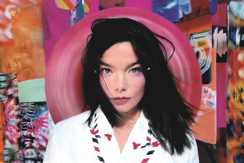 Bjork, Post album cover