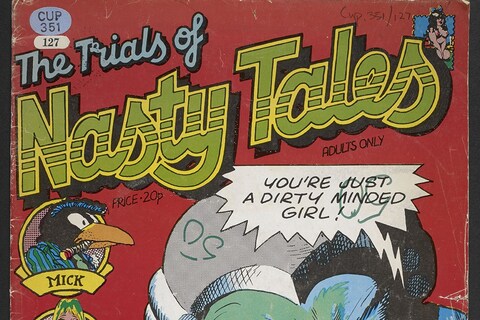 The Trials of Nasty Tales, 1973, cover art