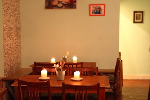 Peckham Bazaar dining room