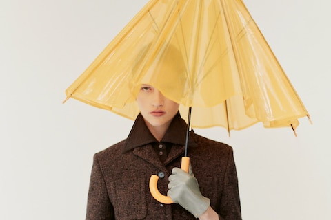 ann demeulemeester リブニット ワンピース xs プリント otonaMUSE11月号掲載/手洗い可】デコルテリブニットワンピース