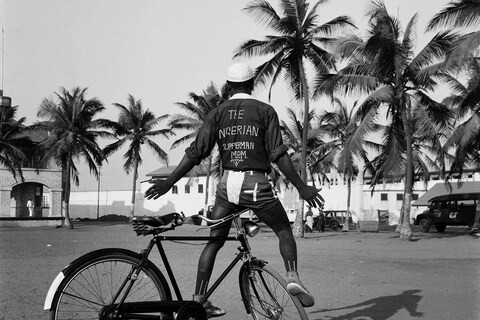 web Nigerian Superman, Old Polo Ground, Mantse Agb