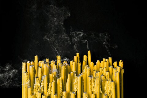 Blown Out Candles (Yellow), Hanna Liden, 2010