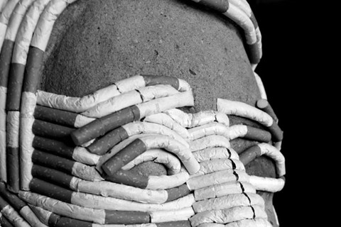 Work by Sarah Lucas, from Tittipussidad
