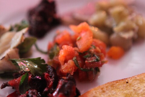 Bruschetta and dips