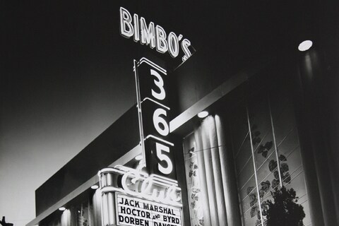 New Year’s, Bimbo’s 365 Club, 1957, San Francisco, Californi