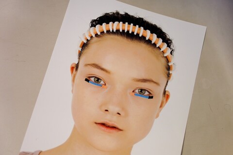 Yumi Lambert at Fendi S/S13