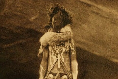 A rare image of Nayenezgani