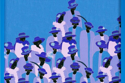 Elad Lassry, Purple Hats, 2011