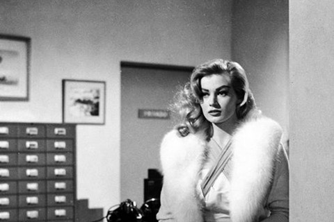 Anita Ekberg in Back From Eternity (1956)