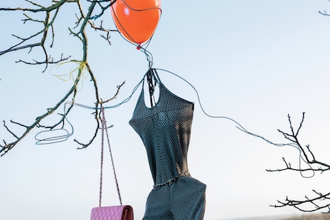 Scarecrow is Waving at  the Moon