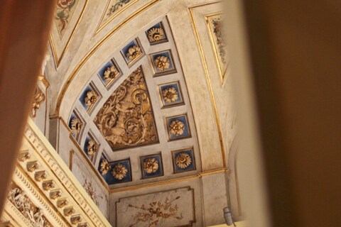 The Pucci venue: Palazzo Serbelloni on Corso Venezia