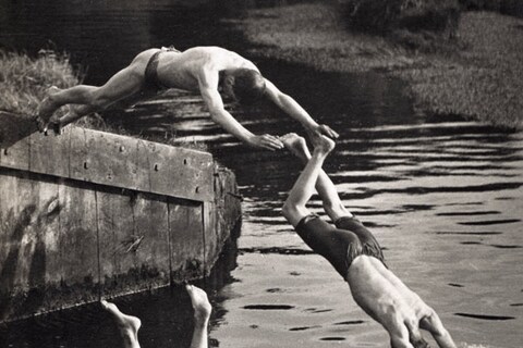 A river swim